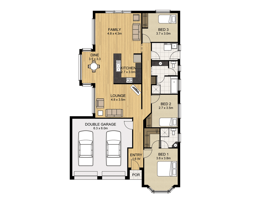 The Lakeland Display Home By Sterling Homes In Sovereign Tanunda Or