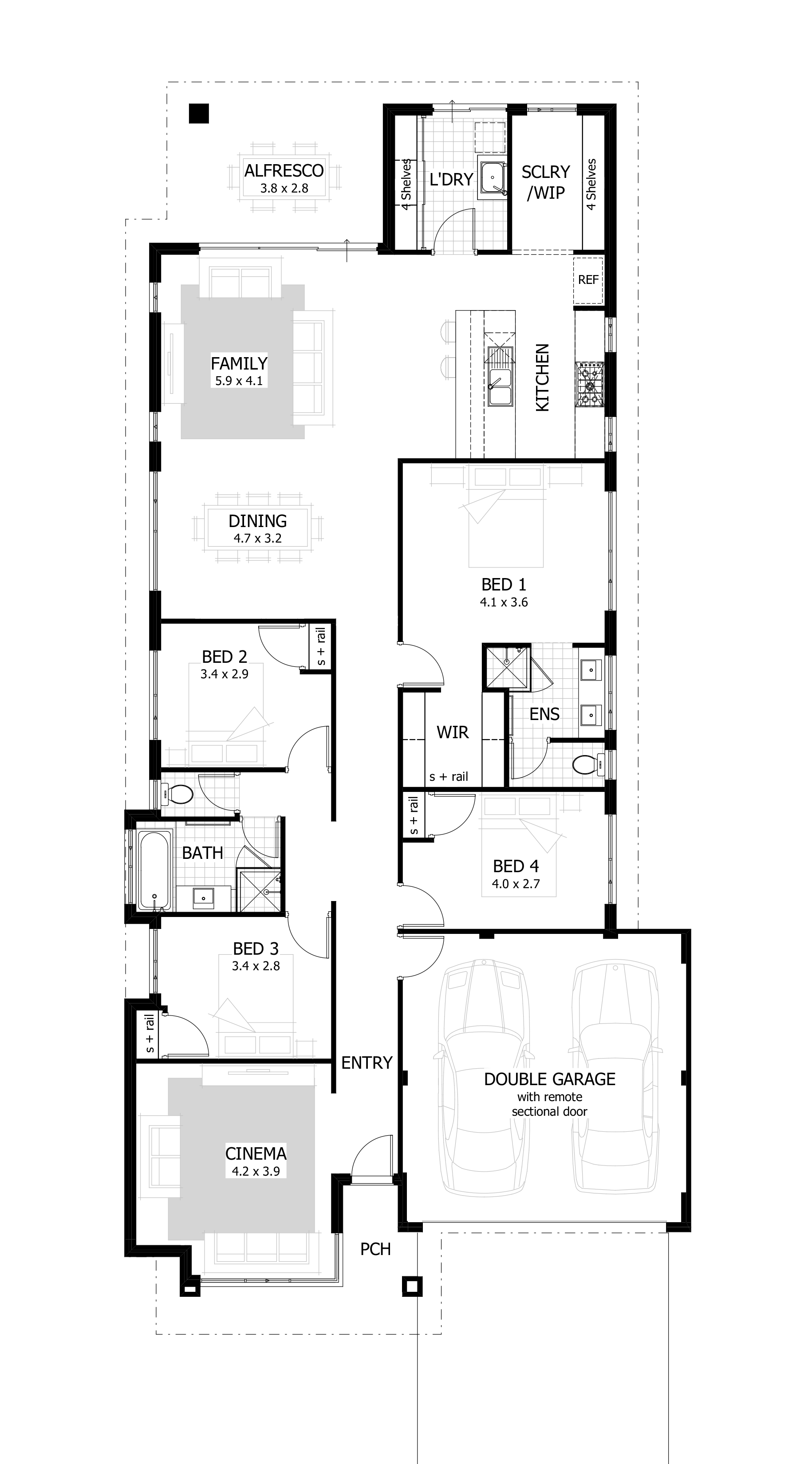 The Lincoln Display Home by Celebration Homes - newhousing 